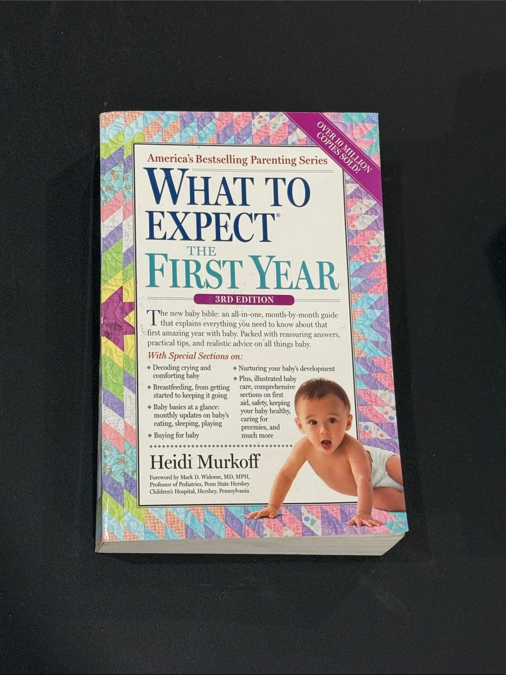 What to Expect the First Year by Heidi Murkoff Baby Book